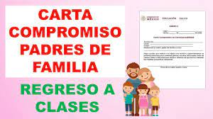 Por redacción | viernes, 11 de junio de 2021 la titular de la secretaría de gobernación dijo que es necesario trabajar coordinadamente para que las escuelas sean espacios seguros. Carta Compromiso De Corresponsabilidad De Padres De Familia Regreso A Clases Presenciales Youtube
