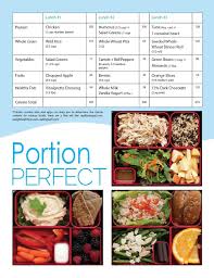 Amazon Com Portion Control Lunch Box Portion Perfect Red Bento Box Made In The Usa Kitchen Di Portion Control Meals Meal Prep Lunch Box Portion Control