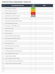 Vendor risk management (vrm) is a broad category that encompasses all measures that your organization can take to prevent data breaches and ensure business continuity. Free Vendor Risk Assessment Templates Smartsheet