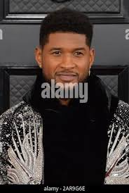 Usher arrives at the 62nd annual Grammy Awards at the Staples Center