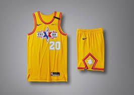 Nike Nba All Star 2020 Yellow Uniform All Star Nba Nba Gear