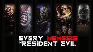 Kennedy as new survivors, and nemesis as a new killer. Every Nemesis In Resident Evil Game And His Transformations 1999 2019 Youtube