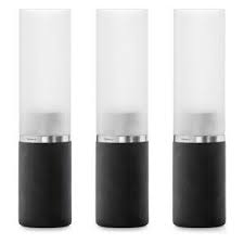 Blomus Faro Black Tealight Holder Set Of 3 Tealight Candle Holders Tea Lights Tea Light Holder