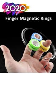 Fingears Magnetic Ring Fidget Toy New Trend Fidget Spinner Toy Fidget Toys Fidget Spinner Toy How To Relieve Stress