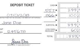 To fill out a deposit slip. Howto How To Fill Out A Checking Account Deposit Slip