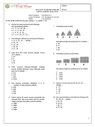 Check spelling or type a new query. Soal Pra Test Kls 8 Pola Bilangan Pdf