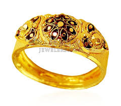 22k Gold Meenakari Ring Ladies Gold Ring Gold Rings Ladies Gold Rings 22k Gold
