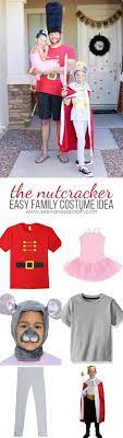 Halloween Easy Nutcracker Family Costume Idea See Vanessa Craft Family Costumes Diy Costumes Kids Diy Girls Costumes