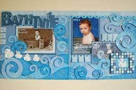 Print one or more single 8 x 8 or 12 x 12 pages for your scrapbook album. 60 Scrapbooking Baby Bath Bubbles Ideas Baby Scrapbook Scrapbook Baby Bath