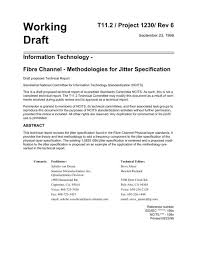 It is vital that you check with your tutor to find out how your methodology. Methodology For Jitter Specification T11