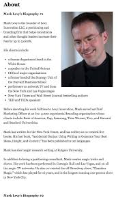 Personal bios ought to be short, precise and relevant to your target audience. 6 Of The Best Professional Bio Examples We Ve Ever Seen Web Design Online Marketing Seo Services Creative Engine Room