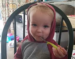 Someone got to excited and fainted. Now he's a muddy nasty mess, just