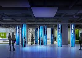 Microsoft Innovation Center On Behance Innovation Centre Innovation Tv Set Design