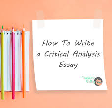 How To Write A Critical Analysis Essay Essay Writing Tips Essay Tips Thesis Writing