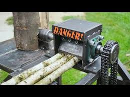 Wood Chipper Log Splitter Build Youtube Wood Chipper Log Splitter Chippers