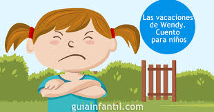 Cualquier duda o consulta no dudes en dejarnos tu comentario. Las Vacaciones De Wendy Cuento Para Ninos