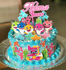 Bizcocho De Baby Shark Pin By Vicki Leandro On Baby Shark Shark Birthday Cakes Shark Cake Birthday Cake Kids