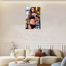 Amazon.com: Sexy Fitness Poster Anllela Sagra Fitness Poster 1 Canvas  Poster Wall Art Decor Print Picture Paintings for Living Room Bedroom  Decoration Unframe-style 08x12inch(20x30cm): Posters & Prints