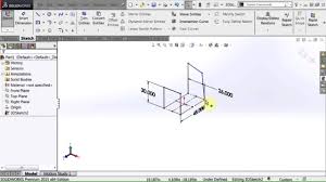 Solidworks 3d Sketch Basics Solidworks Tutorial 3d Sketch Drawing Sketches