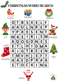 Create your own handwriting worksheets and greetings cards! Christmas Word Search Interactive Worksheet
