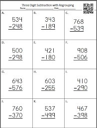 Mrs Samuelson S Swamp Frogs Subtracting 3 Digit Numbers Using Explain Everything Math Practice Worksheets Subtraction Worksheets Kids Math Worksheets