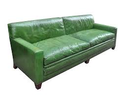 Baker Vintage Green Leather Sofa Green Leather Sofa Leather Sofa Green Leather Chair