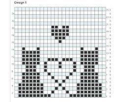 Graph knitting pattern animals graph chart cartoon graph chart. 43 Trendy Knitting Charts Free Animal