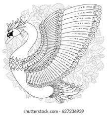 The feathers change color to white when they are about. Swan Coloring Page Images Stock Photos Vectors Shutterstock