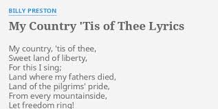 We did not find results for: My Country Tis Of Thee Lyrics By Billy Preston My Country Tis Of