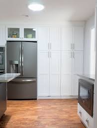 Kitchen Reveal Before And After Photos Affordable Farmhouse Kitchen Slate Appliances Kitchen Slate Appliances