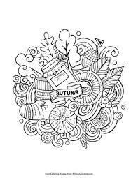 Get the amazing autumn coloring pages on this page. Autumn Coloring Page Free Printable Pdf From Primarygames