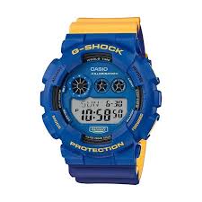 All our watches come with outstanding water resistant technology and are built to withstand extreme. Casio G Shock Digitaluhr Gd 120nc 2 Blau Gelb Guter Kauf De