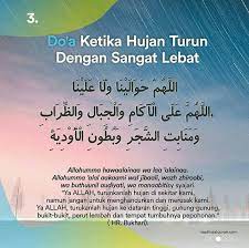 Ketika hujan bergitu lebat, rasulullah juga berdoa dengan mengucapkan: Haza Summer On Twitter Doa Hujan Turun Sangat Lebat