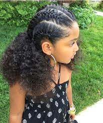 Back To School Hairstyles Black Hair Natural Hair Hairstyles For Kids School Kids Curly Hair Natural Hair Styles Natural Hair Styles Easy Kids Hairstyles