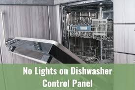 A dishwasher, going by its definition, is a machine for cleaning dish ware and cutlery automatically. No Lights On The Dishwasher Control Panel Ready To Diy