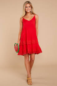 Flirty Red Dress Short Red Dress Sun Dress 46 Red Dress Boutique Red Dress Short Simple Red Dress Red Dress