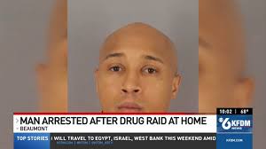 Drug raid leads to arrest of Beaumont man