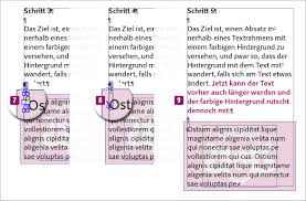 Vielleicht möchten sie ihre dokumente für eine. Absatze Mit Mitwandernden Absatzhintergrunden Farbig Hinterlegen Ging Auch Schon Vor Cc2015 Mit Indesign Wie Das Seht Ihr Im Video