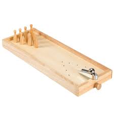 I bought it for me (and my friends) but i think my kids love it. Hey Play 10 Pin Tabletop Bowling Game W350013 The Home Depot