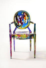 louis ghost ghost chair retro office chair art chair