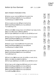 Ukulele Chords Button Up Your Overcoat By Ray Henderson Ukulele Songs Ukelele Songs Ukulele Chords
