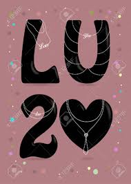 With tenor, maker of gif keyboard, add popular i love you too animated gifs to your conversations. Love You Too Black Big Heart And Letters L U And Number 2 Stock Photo Picture And Royalty Free Image Image 94310606