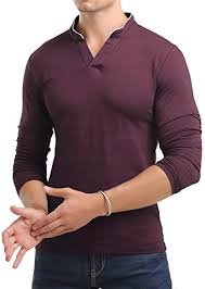 They don't have elasticated cuffs either which means the fit on the sleeves isn't as good as it could. Chakton Men S Casual Long Sleeve Polo Shirt Slim Fit Basic Designed Cotton Golf Shirts At Amazon Men S Clothing Store