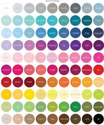 Disney Paint Colors Chart 2019