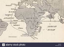 It is the headquarters of the mormugão taluka (subdistrict). Skizzieren Sie Karte Illustriert Vasco Da Gama Reisen Die Gepunktete Linie Zeigt Die Erste Reise Nach Indien Im Jahre 1497 Stockfotografie Alamy