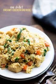 Creamy Chicken And Rice Recipe Creamy Chicken And Rice Creamy Chicken Healthy Chicken Recipes