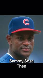 Baseball Players Then and Now #mlb #baseball #sammysosa
