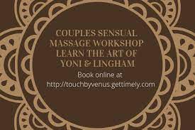 Begin gently massaging the mound and outer lips of the yoni. Couples Sensual Massage Workshop Learn The Art Of Yoni Lingham 1 5 Hour 25 Jan 2019