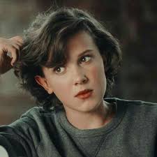M I L L I E B O B B Y B R O W N Bobby Brown Short Hair Styles Millie Bobby Brown
