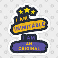 He loved writing throughout his entire life and merited it for saving him many times. I Am Inimitable I Am An Original Hamilton Musical Quote I Am Inimitable I Am An Original Sticker Teepublic